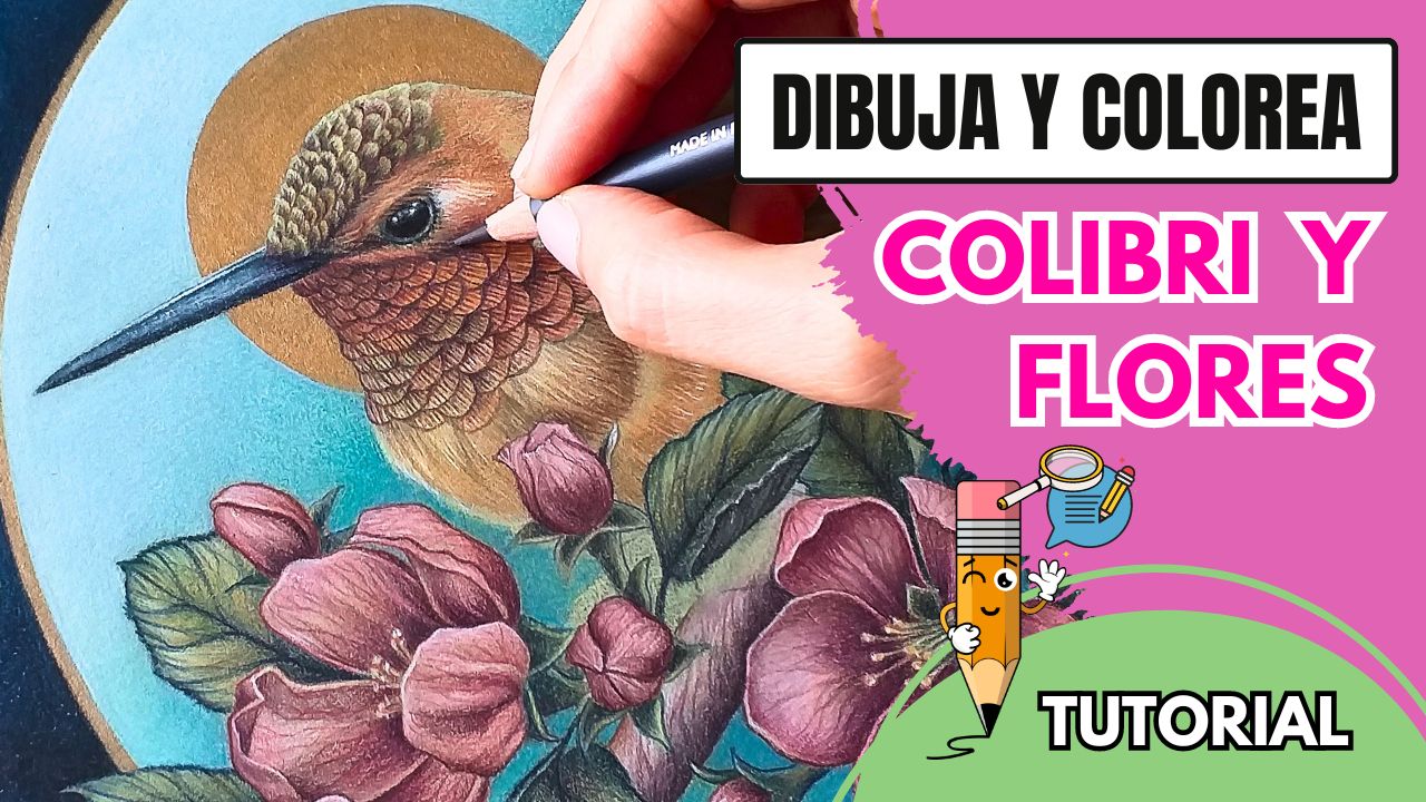 aprende-dibujar-colorear-colibri-flores