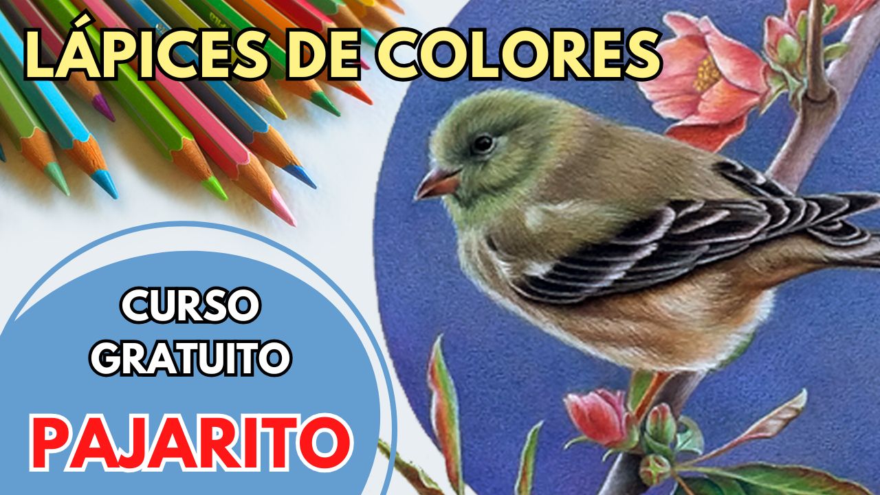 CURSO Gratuito de ILUSTRACIÓN con LÁPICES DE COLORES_Natalia Suárez